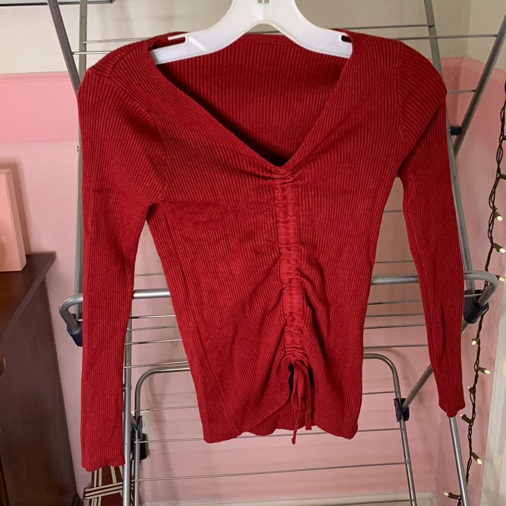 NWOT Long Sleeve Crop Top XS